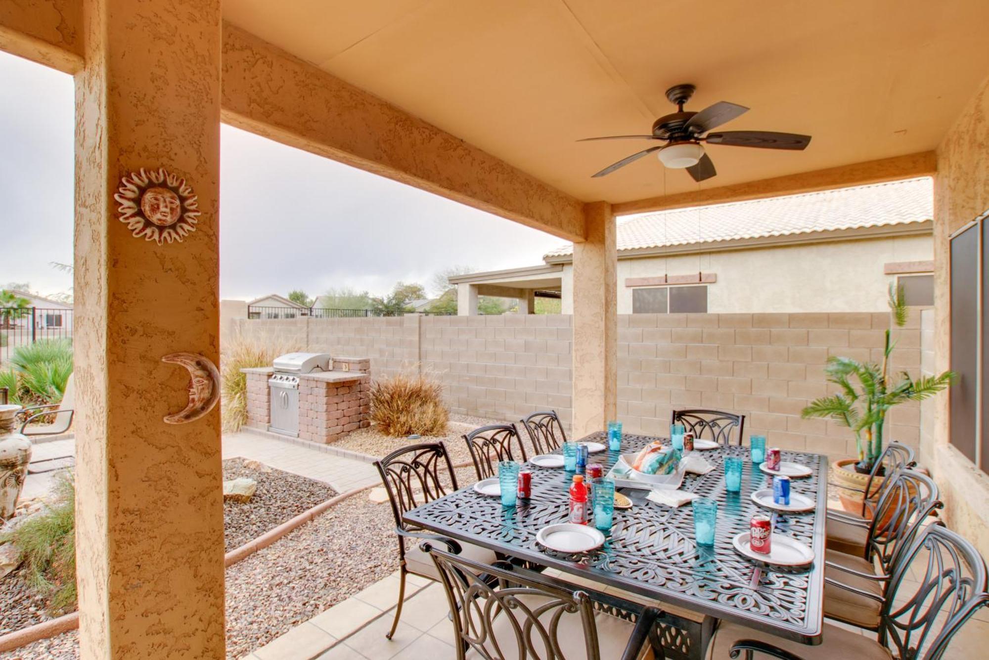 San Tan Mountain Escape With Patio And Pool Access! Villa Magma Exteriör bild