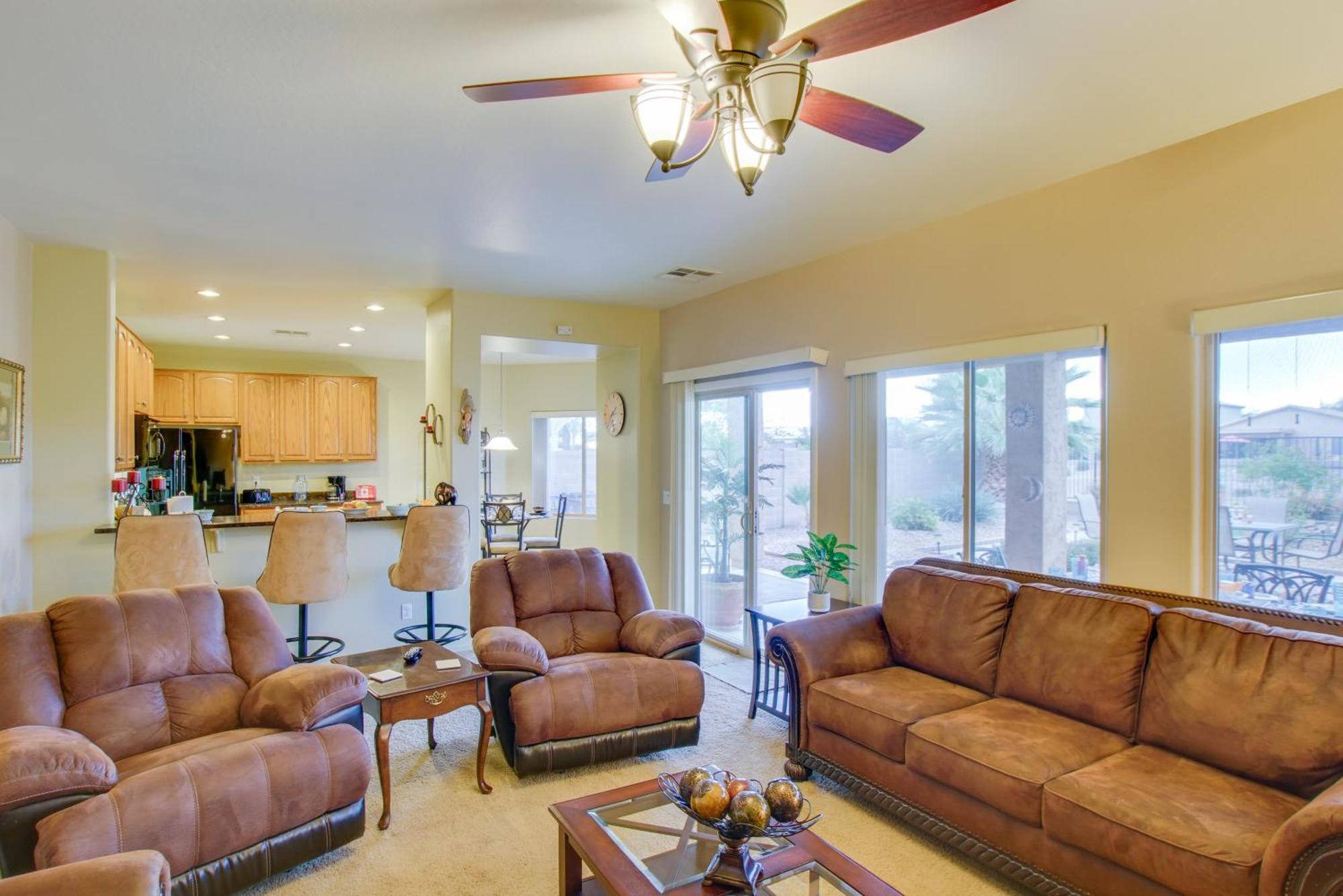 San Tan Mountain Escape With Patio And Pool Access! Villa Magma Exteriör bild